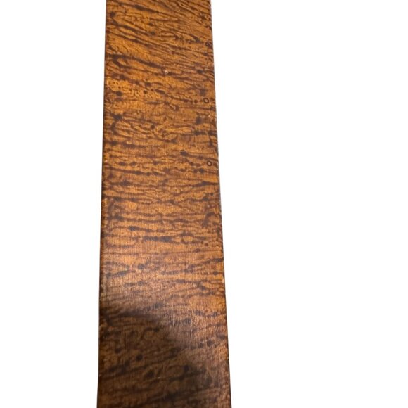 Vintage ? Framed Quilt Star Patchwork Print Wall Art 10"x10" With Rustic Wooden - Picture 8 of 16